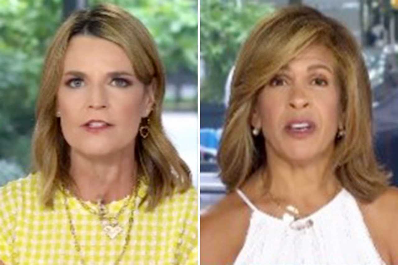 Today fans shocked by Savannah Guthrie & Hoda Kotb’s ‘tearful’ moment together on live TV despite hosts’ fiery ‘feud’