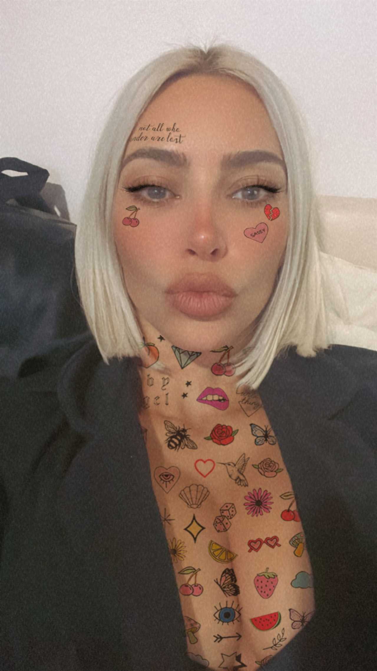 Kim Kardashian looks unrecognizable with TATTOOS just like boyfriend Pete Davidson as fans think star & comic have split