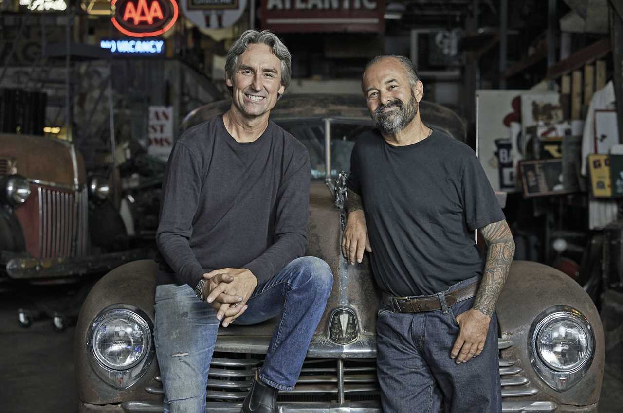 American Pickers’ Mike Wolfe reveals he’s in ‘tears’ & shares rare photo of daughter Charlie after Frank Fritz’s stroke