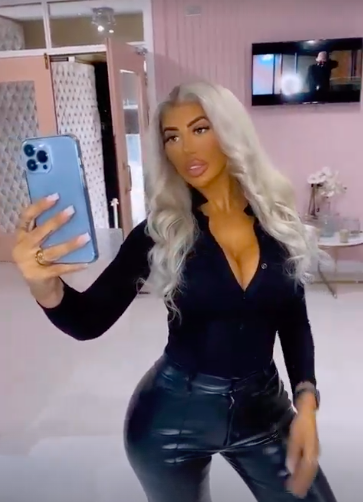 Chloe Ferry looks unrecognisable as she transforms into a platinum blonde – but it’s not all as it seems