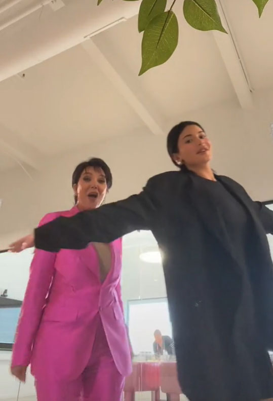 Kardashian fans say Kylie Jenner is ‘so obviously’ Kris’ favorite daughter after the duo dance together in new TikTok