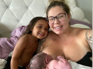 Teen Mom Kailyn Lowry shares throwback pics of home birth with son Creed as fans think she’s pregnant with fifth child