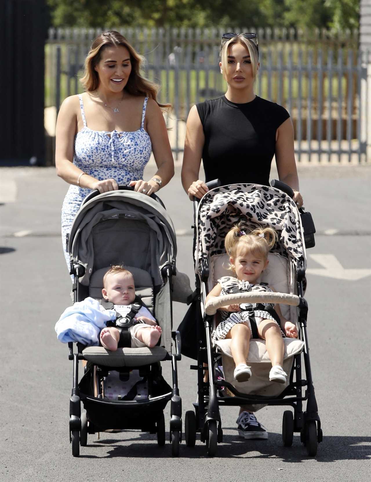 Lauren Goodger puts on brave face and celebrates Larose’s first birthday after baby loss heartbreak