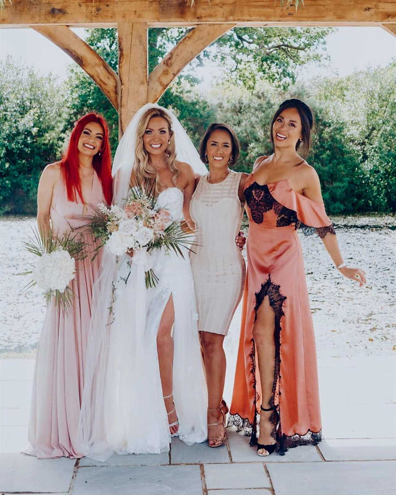 Strictly’s Amy Dowden looks incredible in strapless dress in unseeen pics from her wedding