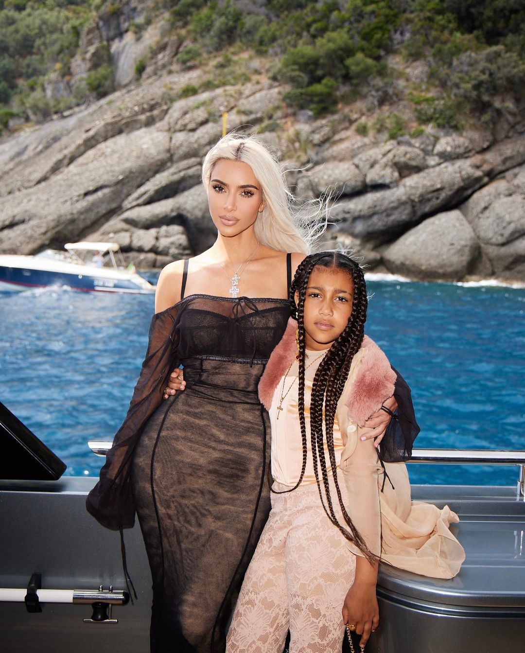 Kim Kardashian looks unrecognizable after daughter North, 9, does her mom’s makeup amid rumors star is ‘back with Kanye’