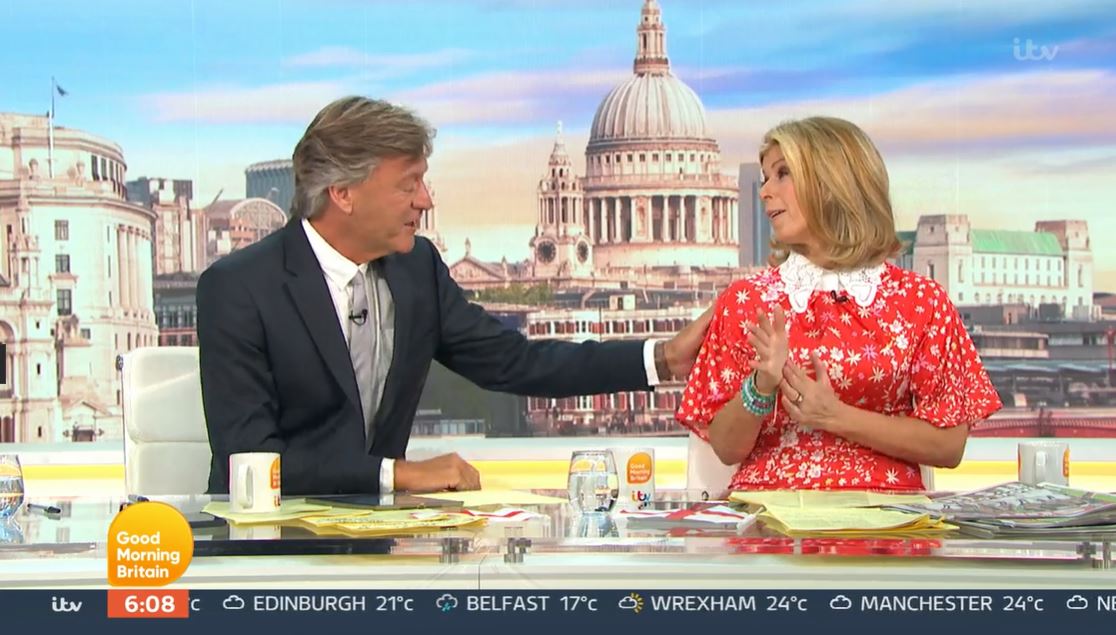 Richard Madeley RETURNS to GMB after long break and comforts Kate Garraway after Derek’s fight for life in hospital