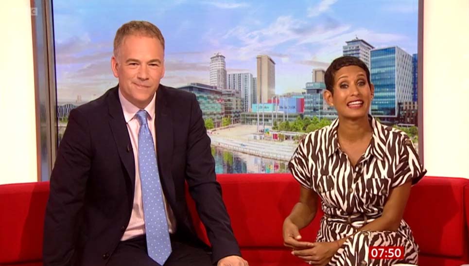 Naga Munchetty takes BRUTAL swipe at BBC co-star Matt Tebbutt’s appearance