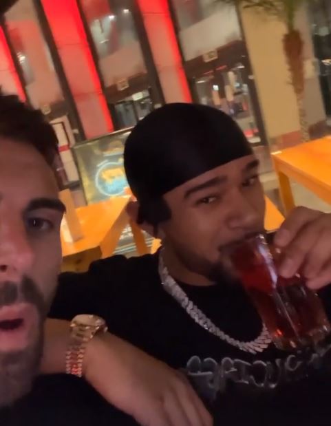 Love Island’s Adam fuels split rumours with Paige as he goes on boozy lads’ night out with newly single Wes Nelson