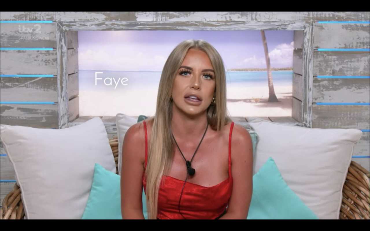 I was on Love Island and there is a major thing in the finale that you don’t see on TV