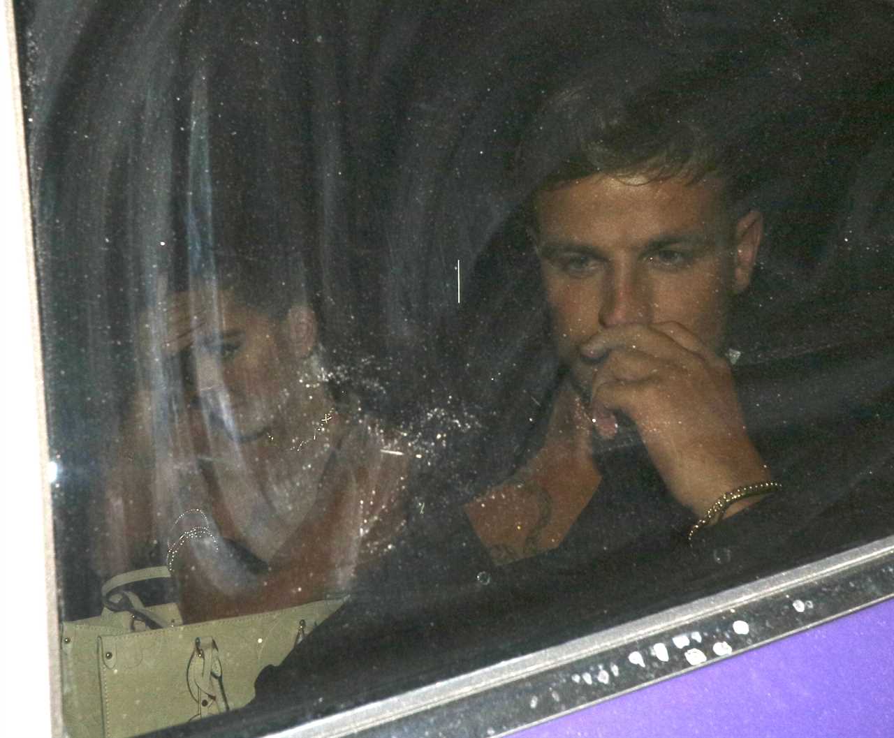 Gemma Owen and Luca look tense and frosty as they leave Love Island’s reunion afterparty