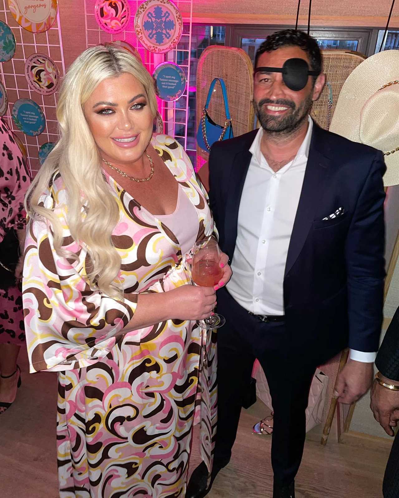 Gemma Collins gets hooked up to a drip after revealing slimmer than ever figure