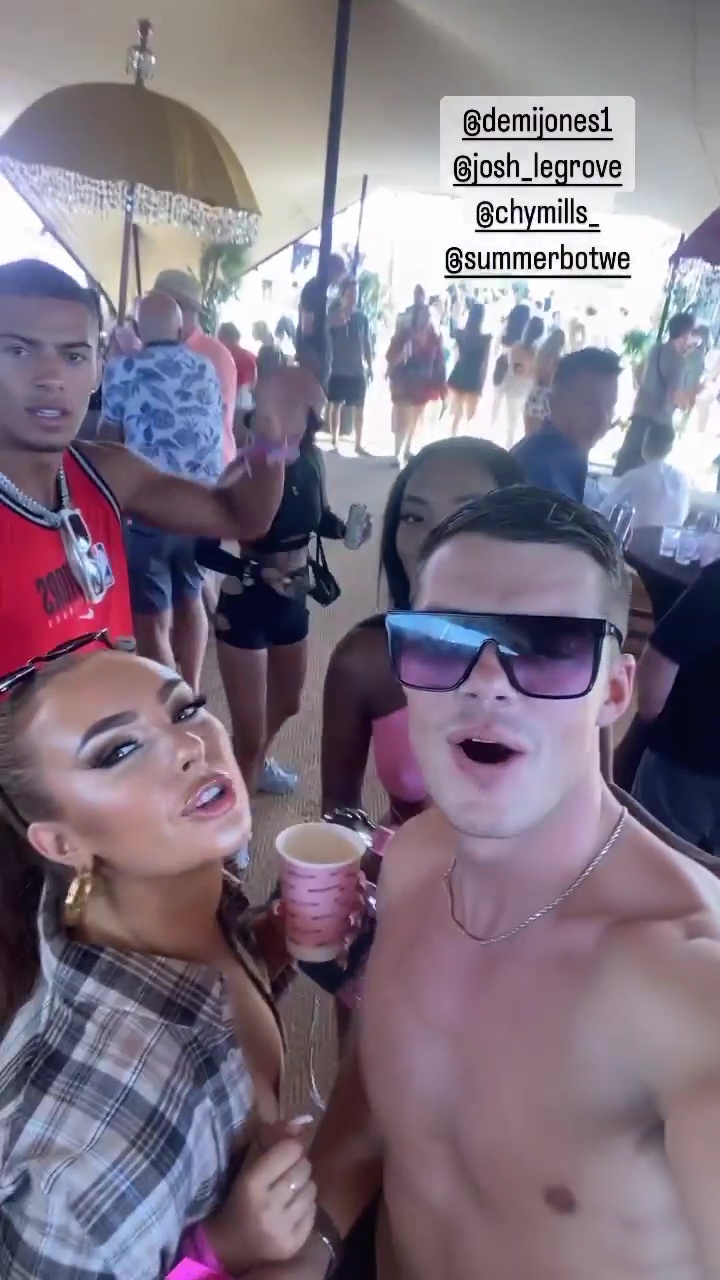 Inside Love Island stars’ boozy night out at festival as they reunite after villa