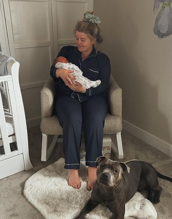 Gogglebox’s Georgia Bell shares adorable new snap of baby son as she marks one month with tot