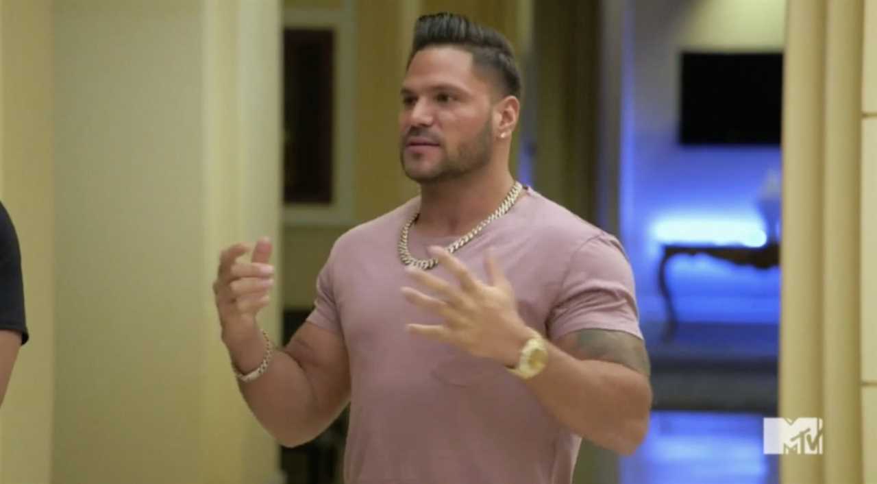 RONNIE JERSEY SHORE ARREST COMP JF