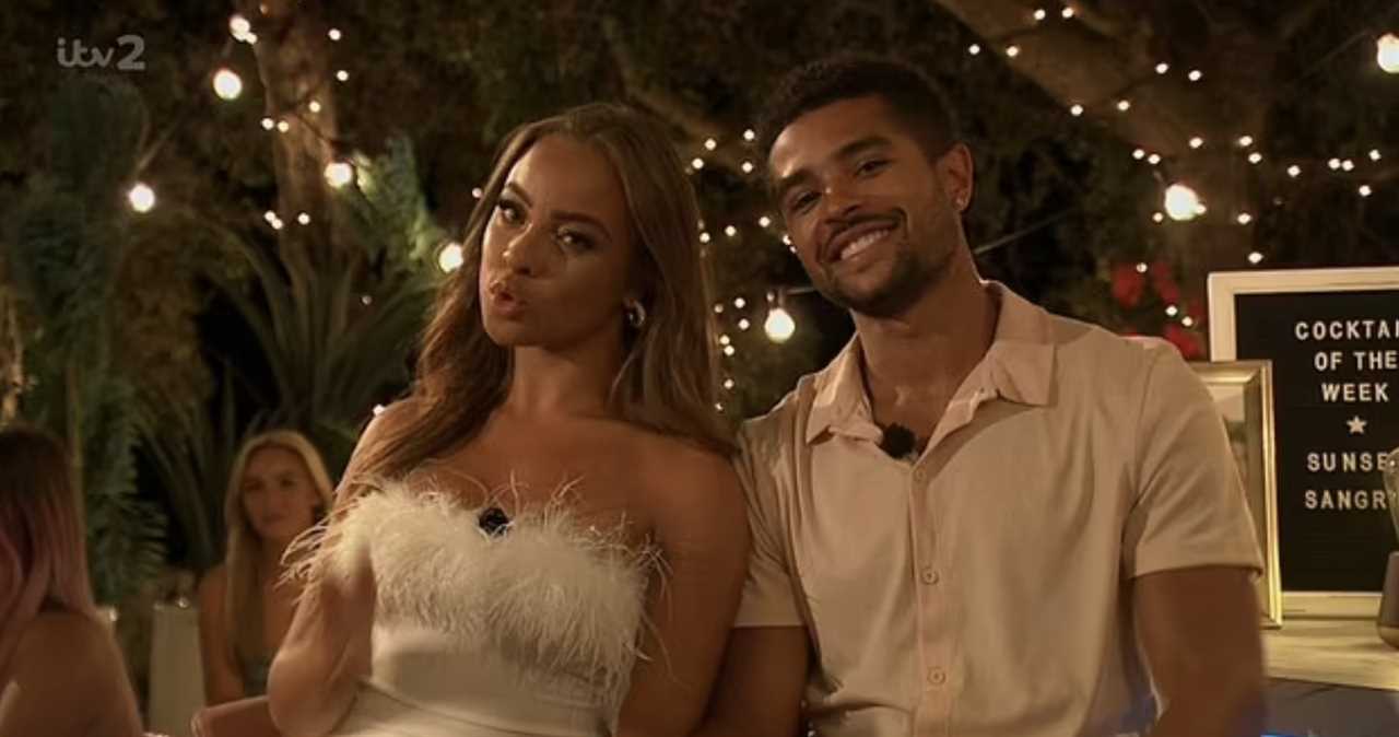 Love Island’s Danica Taylor wears eye-popping dress as she goes out with Jamie amid Paige Thorne drama