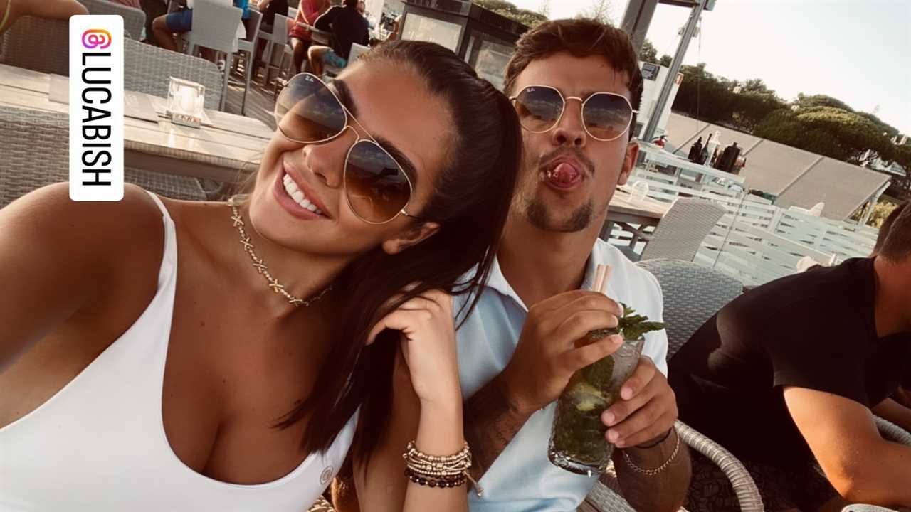 Gemma Owen shares sizzling selfie back home in the UK after holiday with Luca to meet dad Michael