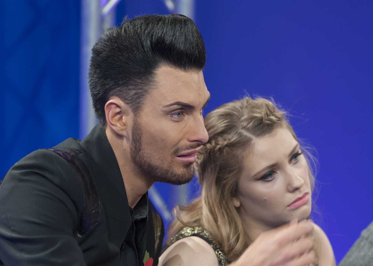 X Factor pals Rylan & Ella Henderson look very different 10 years after the show as they hit the town together