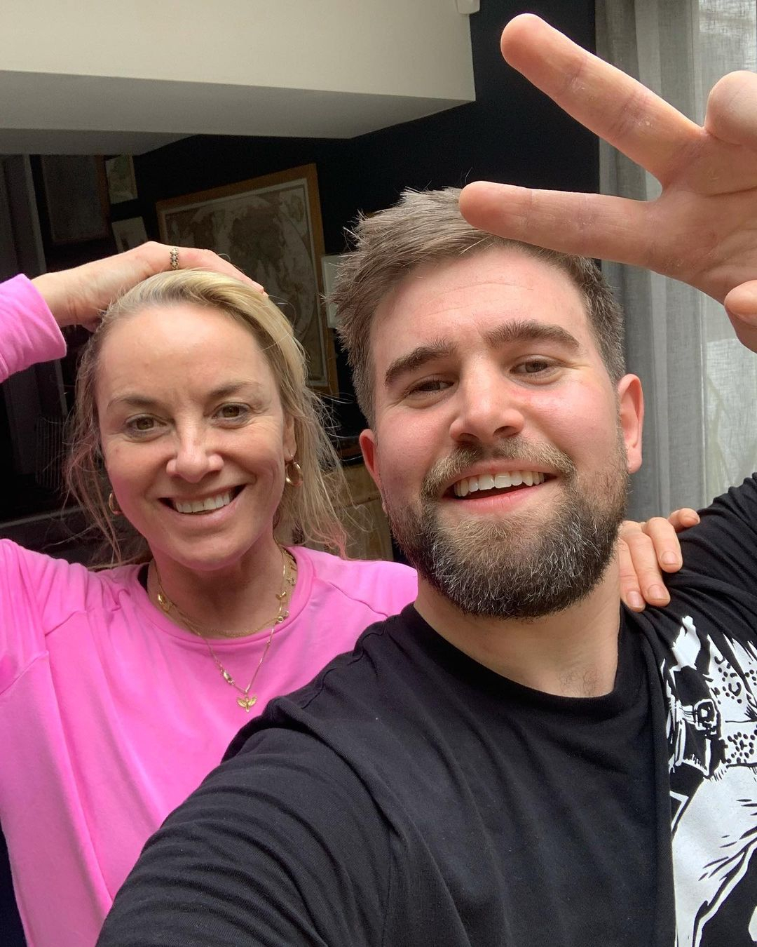 EastEnders’ Tamzin Outhwaite shares rare snap of her boyfriend Tom on summer staycation