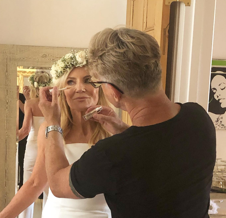 Inside Michelle Collins’ incredible wedding to husband Michael, 39, with EastEnders co-stars and tribute to her late mum