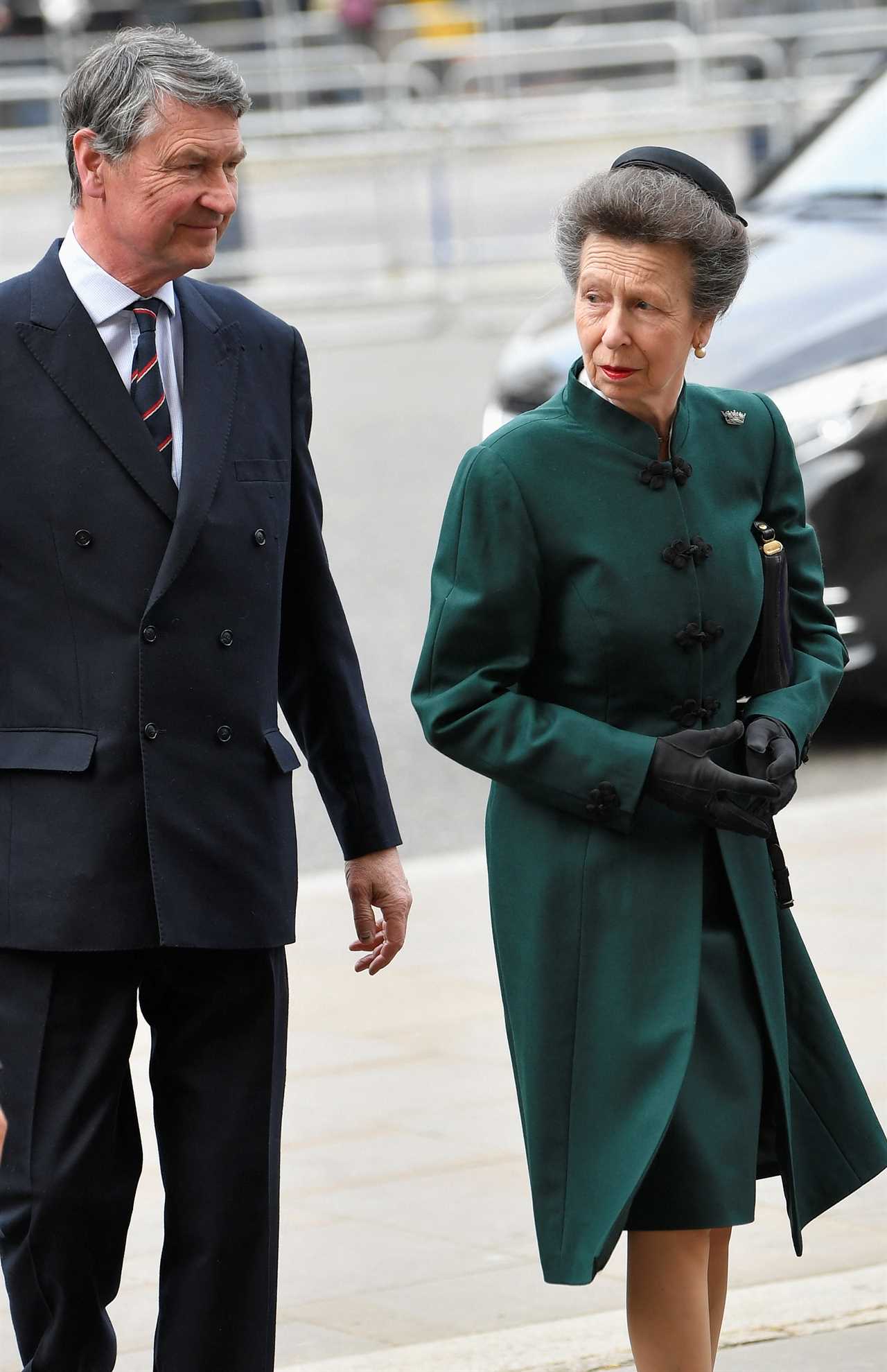 Who is Princess Anne’s husband Vice Admiral Sir Timothy Laurence?