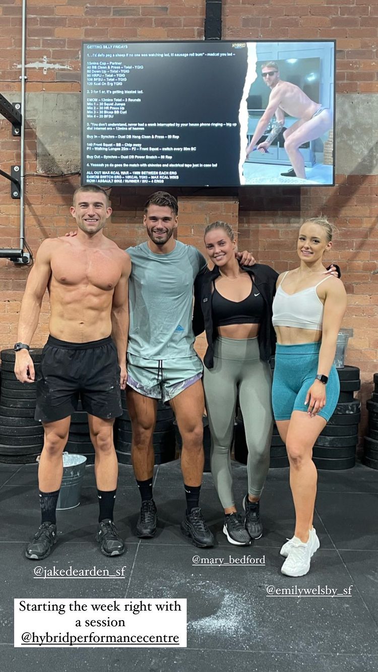 Love Island’s Jacques fuels romance rumours with Mary Bedford as he reunites with her for sweaty gym session