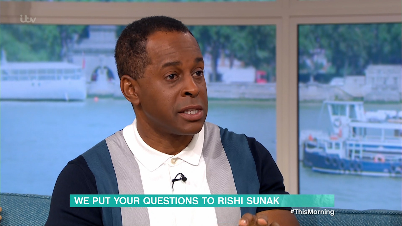 This Morning fans all saying the same thing as Andi Peters grills Rishi Sunak