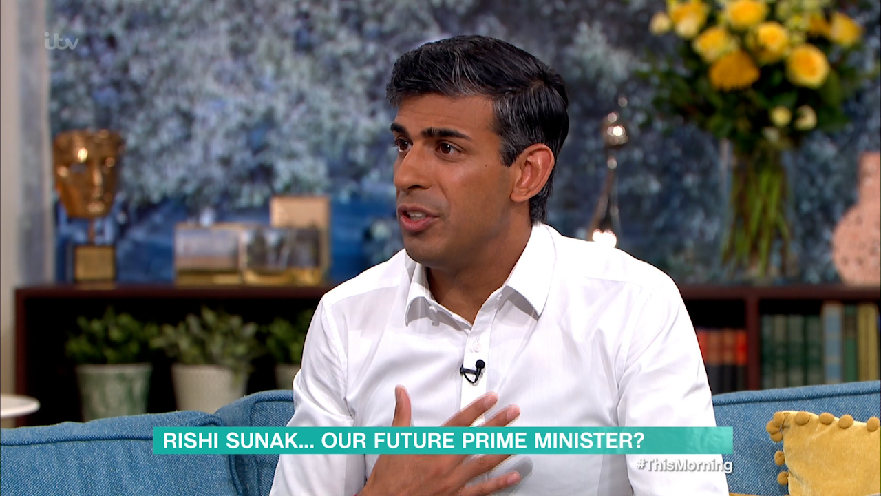 This Morning fans all saying the same thing as Andi Peters grills Rishi Sunak