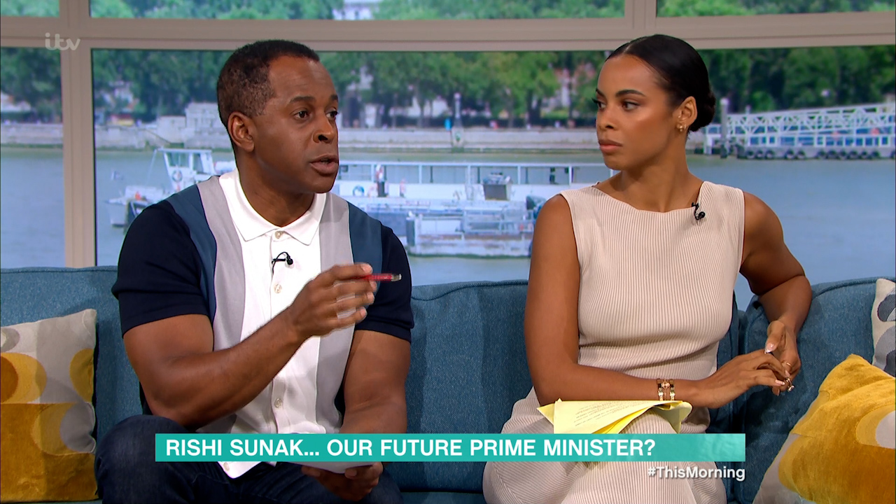 This Morning fans all saying the same thing as Andi Peters grills Rishi Sunak