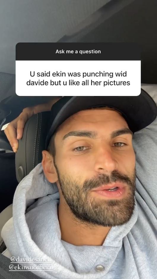 Love Island star SLAMS rumours he ‘doesn’t like Ekin-Su’ and says key filming scene was left out