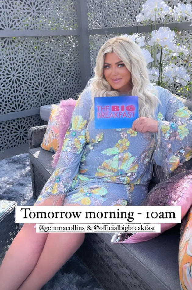 Gemma Collins looks slimmer than ever in floral dress as she teases new TV show