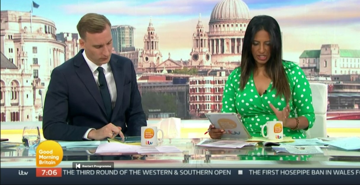 Good Morning Britain’s Ranvir Singh reveals co-star is leaving show after presenter shake-up