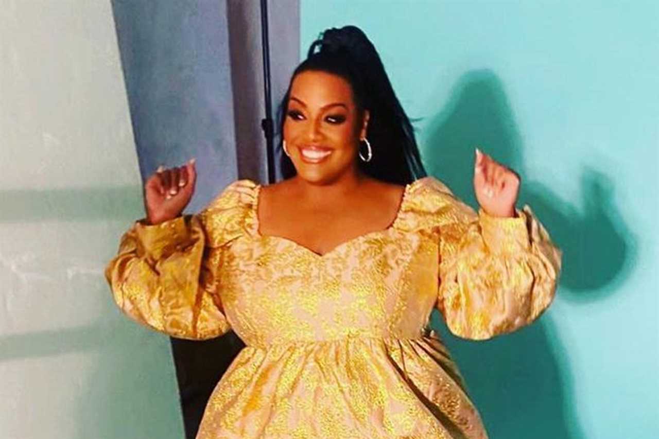 Alison Hammond shows off slim legs as she splashes around in the pool on break from This Morning