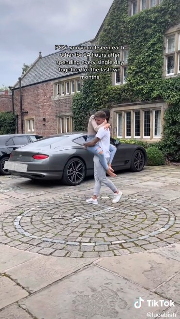 Love Island’s Gemma Owen shows off dad Michael’s insane £290k car collection as she reunites with Luca at £4m mansion