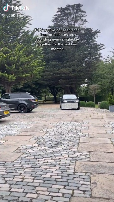 Love Island’s Gemma Owen shows off dad Michael’s insane £290k car collection as she reunites with Luca at £4m mansion