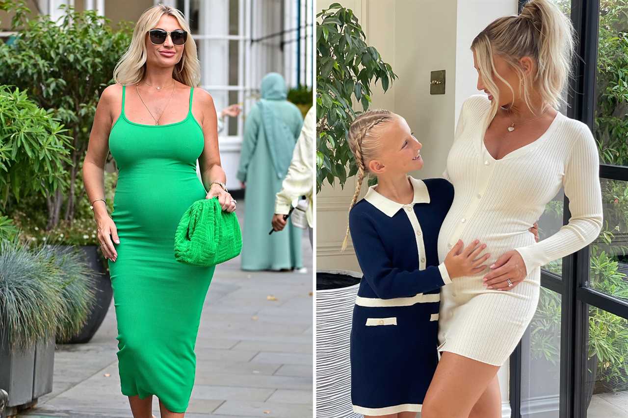 Billie Faiers strips to a bikini and reveals her baby bump in stunning photo with lookalike mum Suzie on holiday