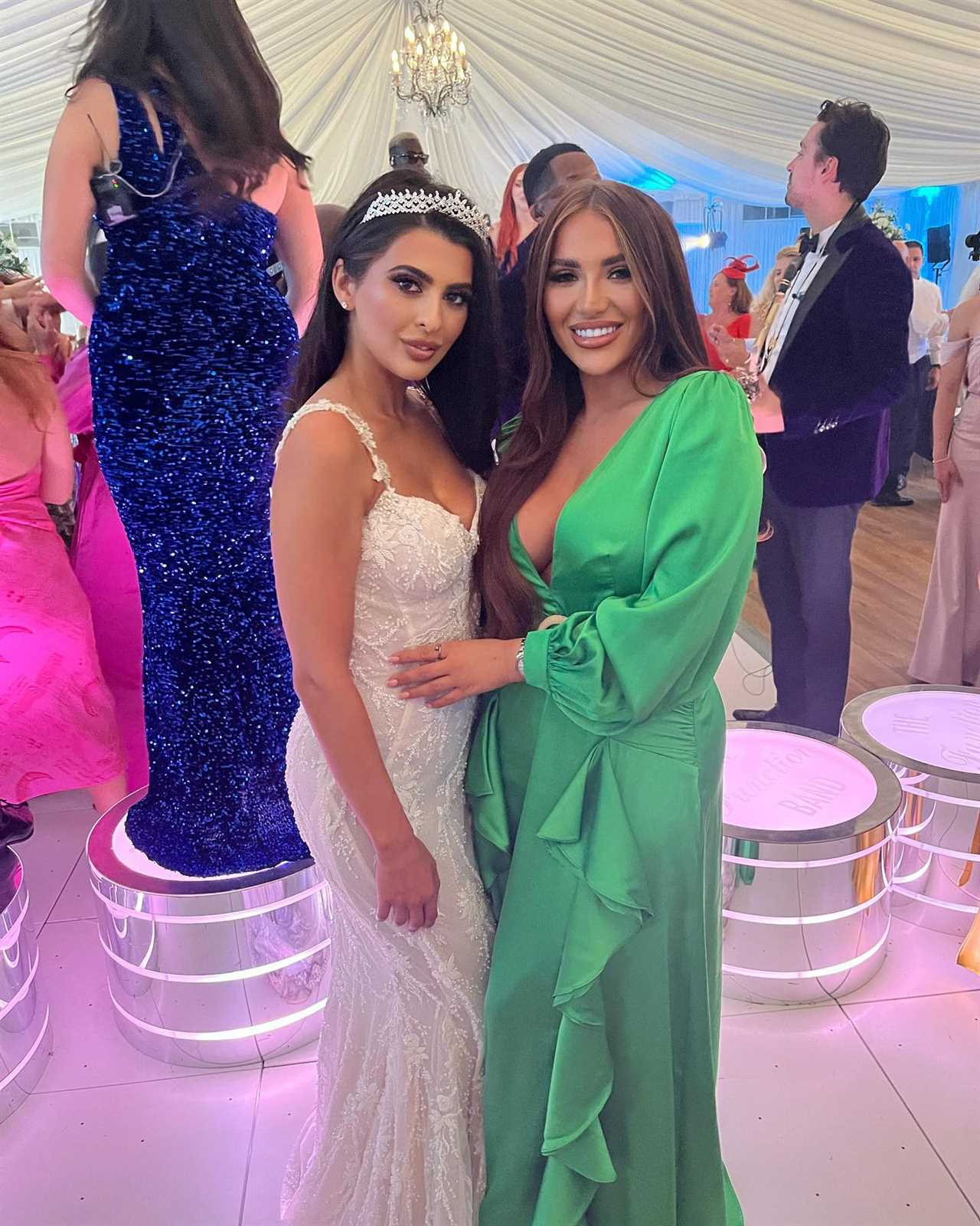 Towie’s Little Chris looks very different as he marries Rossella Castellana in stunning ceremony