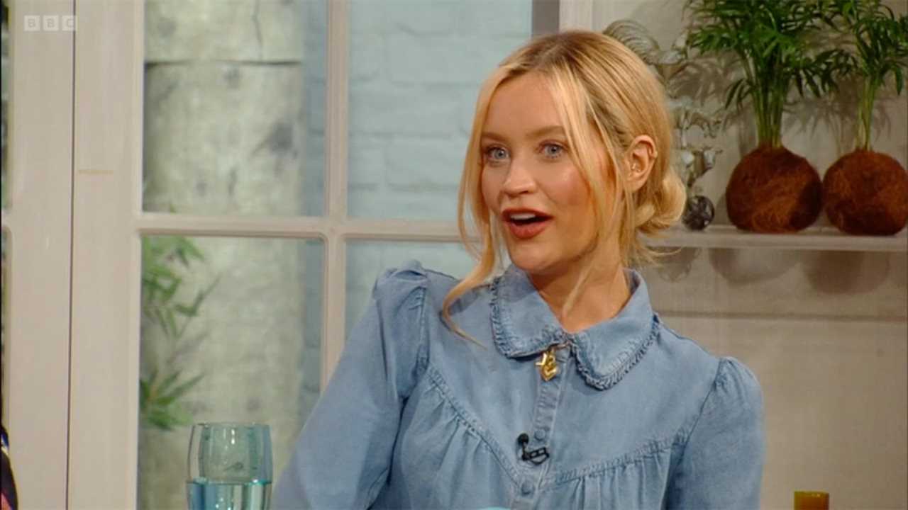 Love Island’s Laura Whitmore shocks Saturday Kitchen viewers as she chomps on ‘horror’ food combo