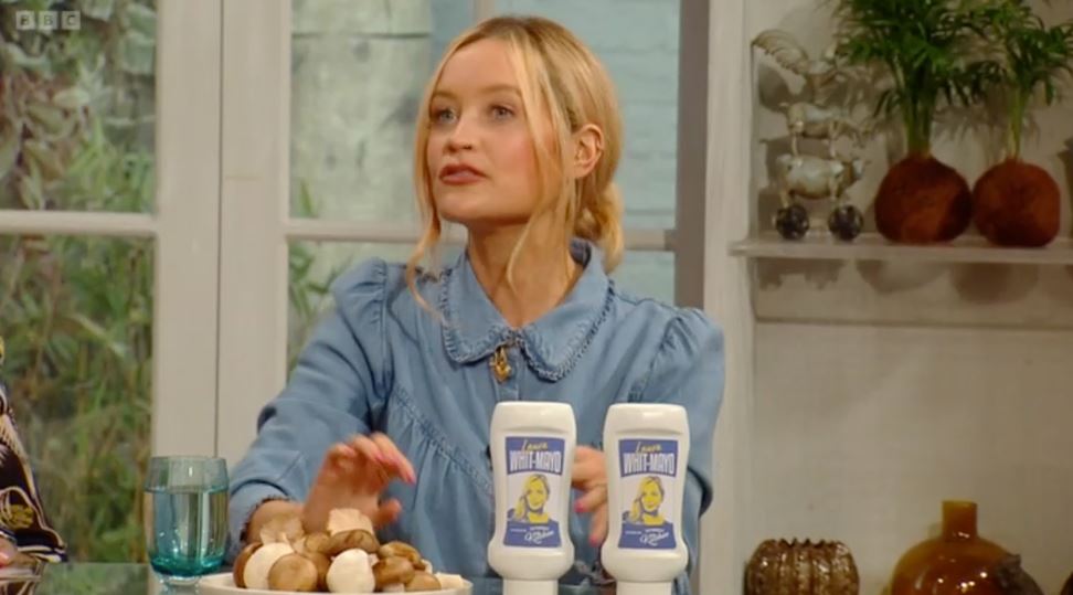 Love Island’s Laura Whitmore shocks Saturday Kitchen viewers as she chomps on ‘horror’ food combo