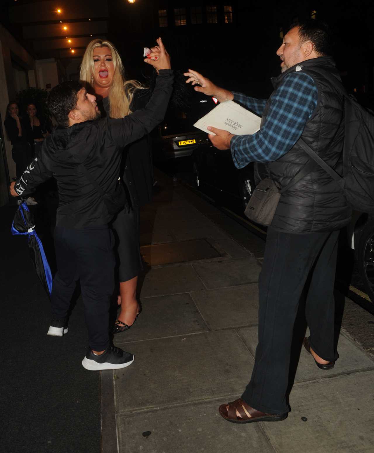 Gemma Collins left shocked as thief steals £50 note she was giving homeless man