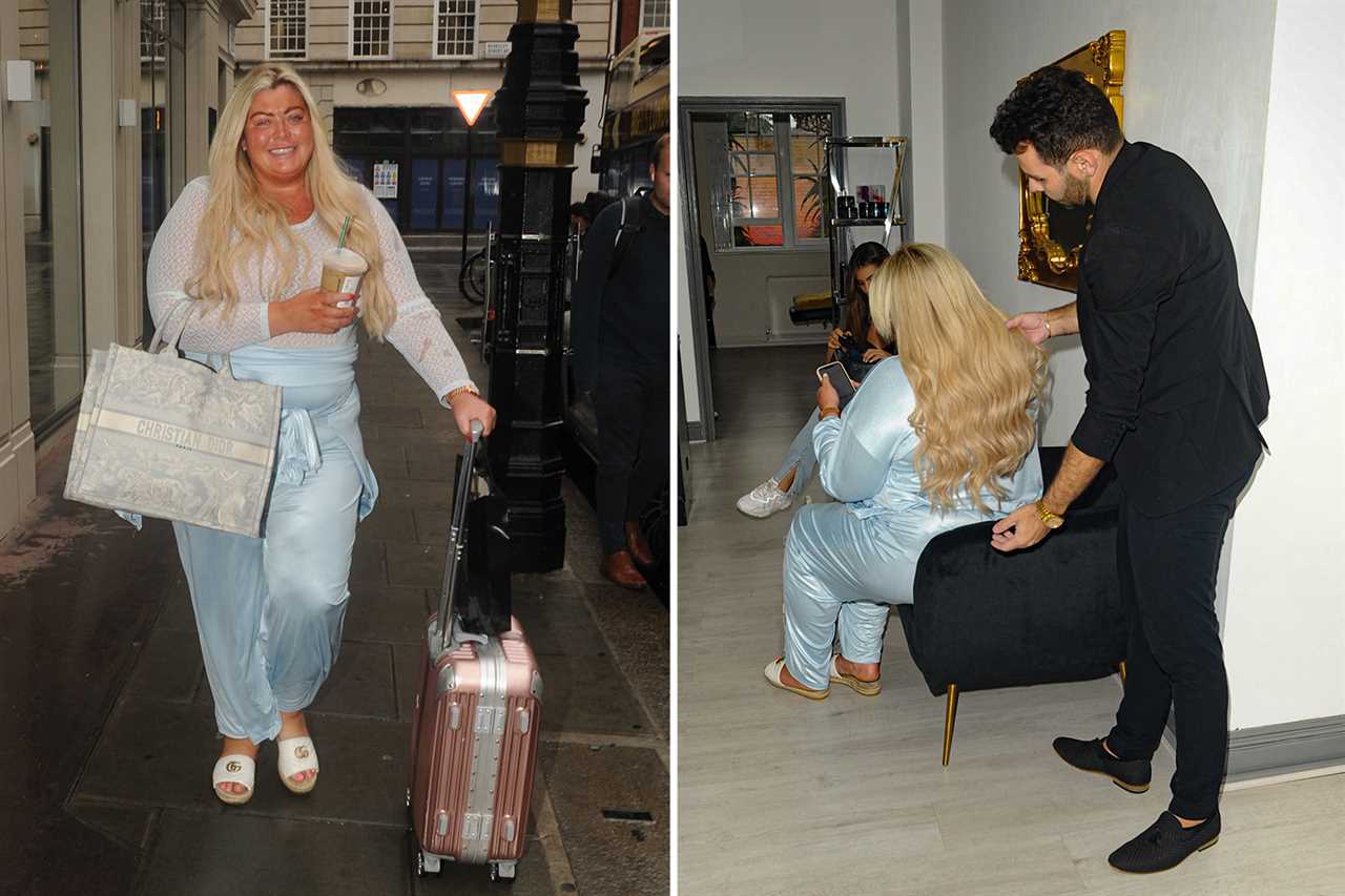 Gemma Collins left shocked as thief steals £50 note she was giving homeless man