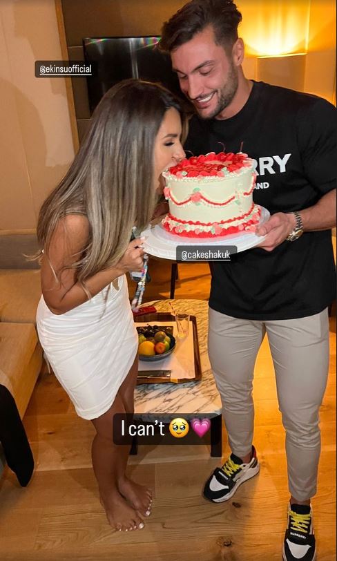 Ekin-Su fuels Love Island feud rumours as she celebrates birthday with boyfriend Davide – but no other islanders