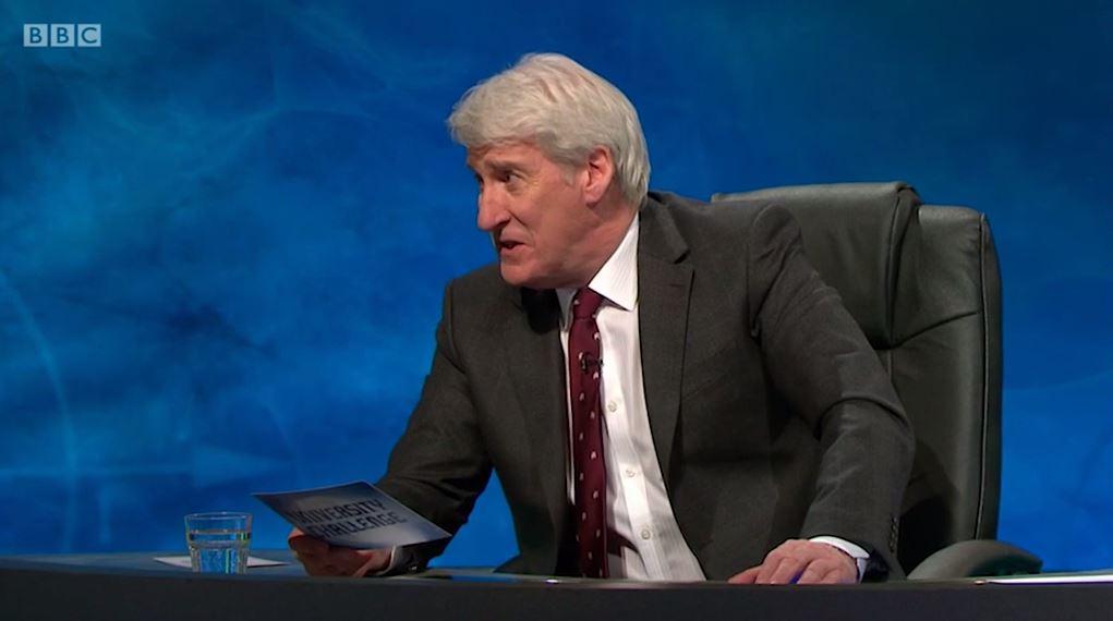 I was on University Challenge with Jeremy Paxman and couldn’t believe what he wore behind the desk