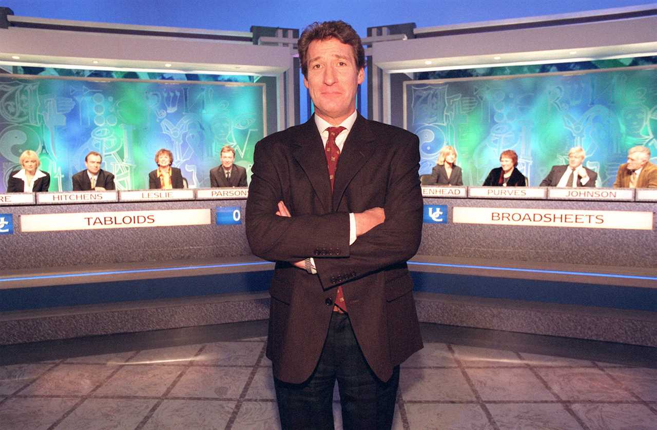 I was on University Challenge with Jeremy Paxman and couldn’t believe what he wore behind the desk