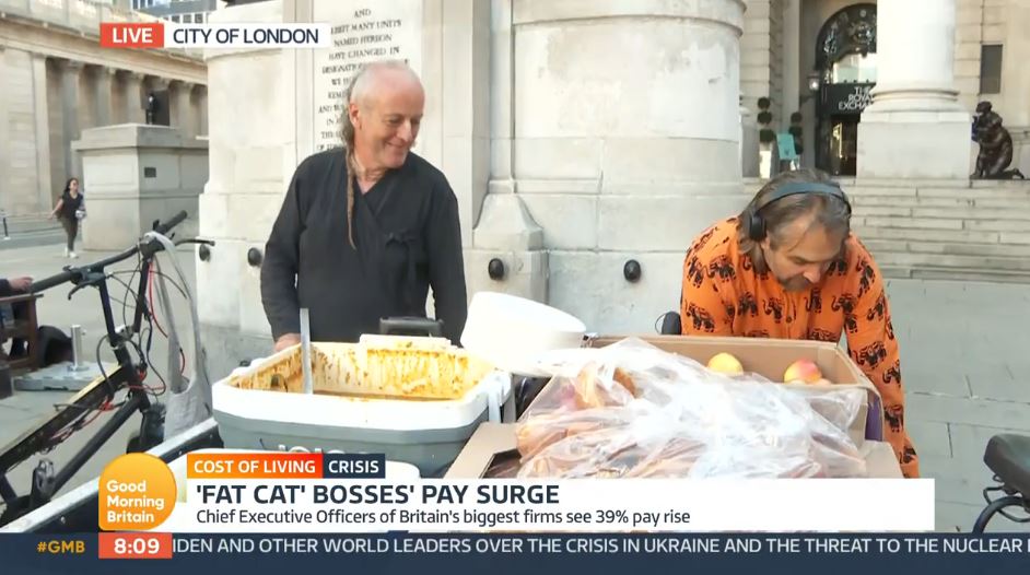 Furious Good Morning Britain viewers slam presenter for controversial food bank comments