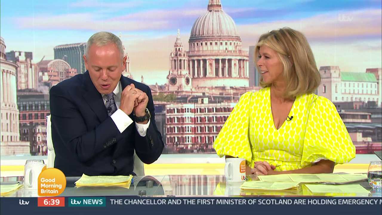 Kate Garraway and close friend Rob Rinder fight back tears as they discuss Derek Draper’s health update on GMB