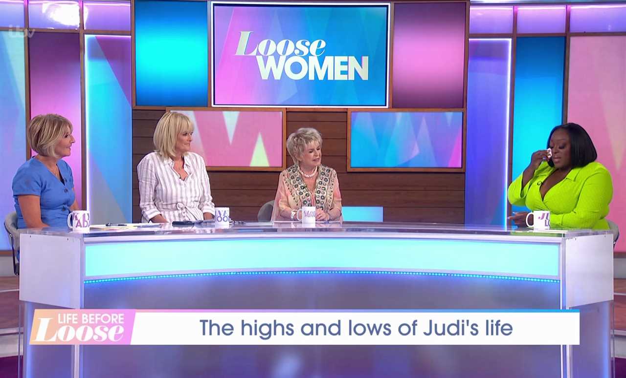 Loose Women star Judi Love breaks down in tears and starts sobbing live on air