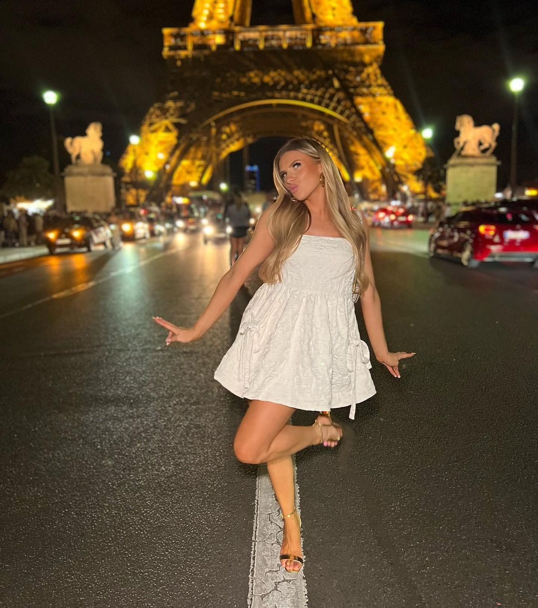 Love Island star brands herself a ‘catfish’ in pictures from Paris trip