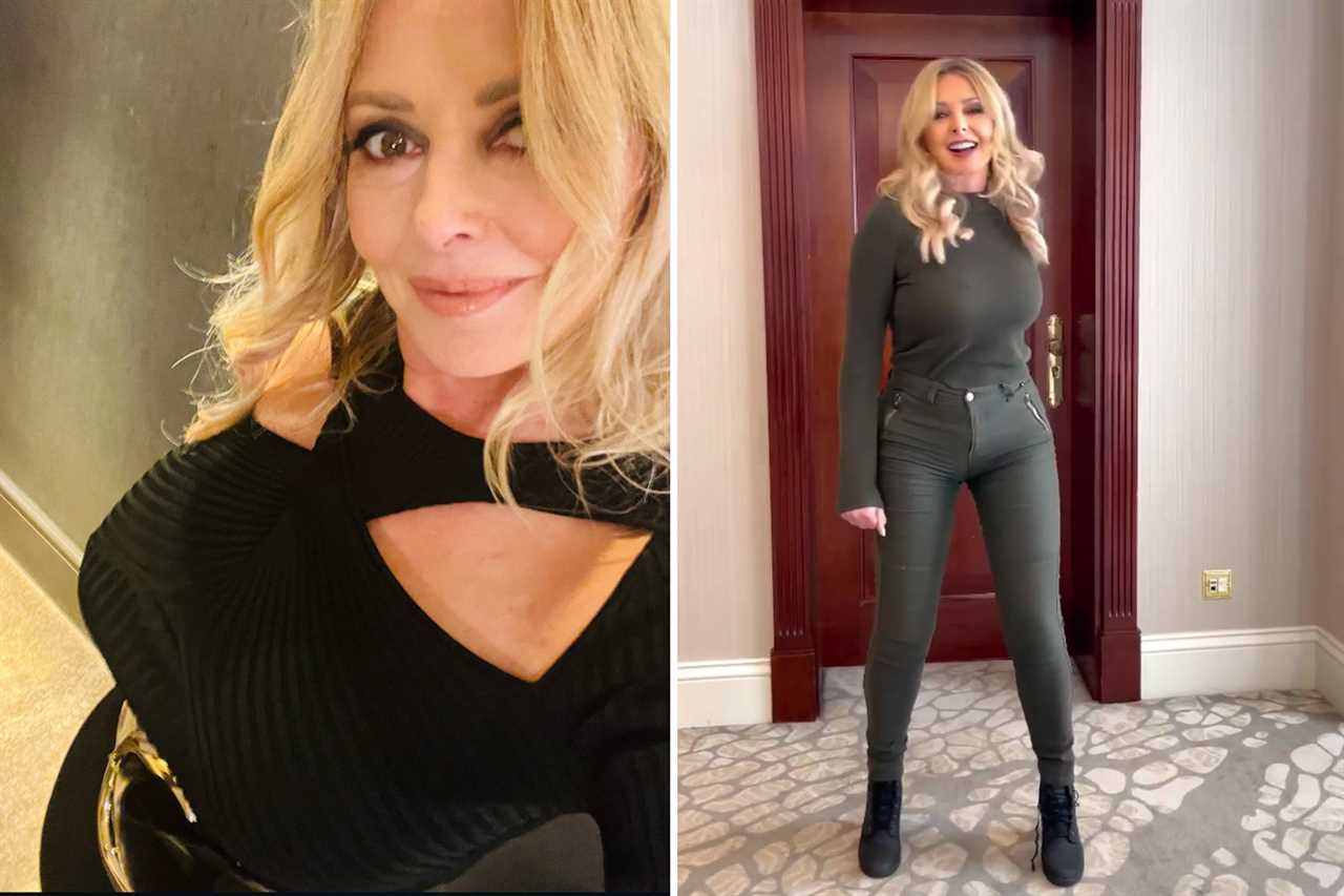 Carol Vorderman shows off her curves in make-up free video as she makes ‘shameful’ confession