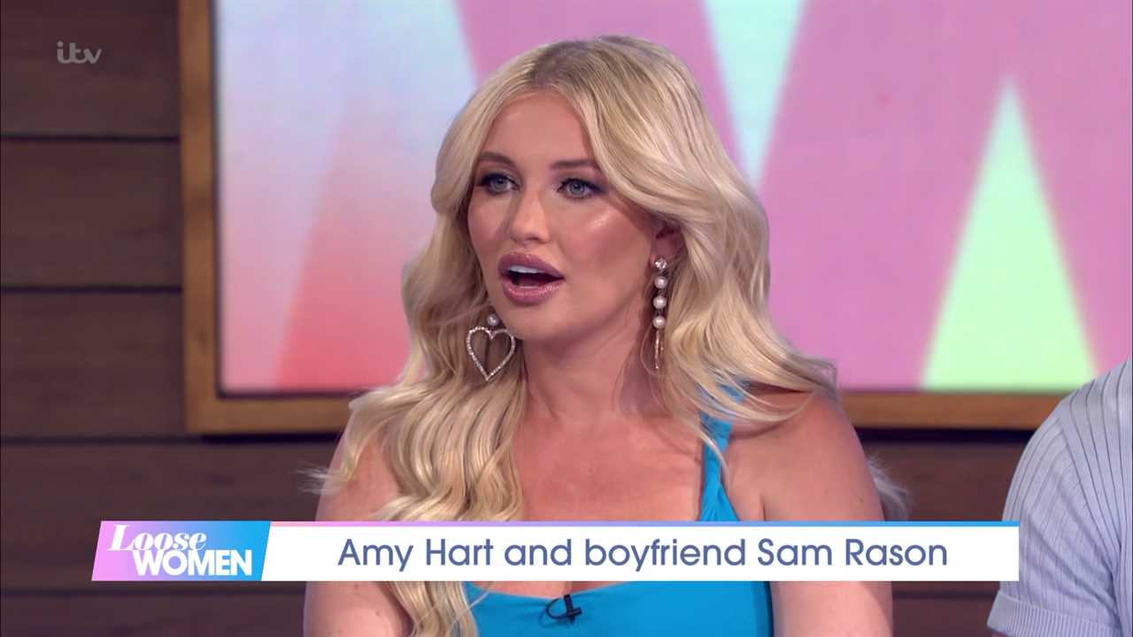 Love Island’s Amy Hart announces she is pregnant with her first baby after fertility struggles on Loose Women