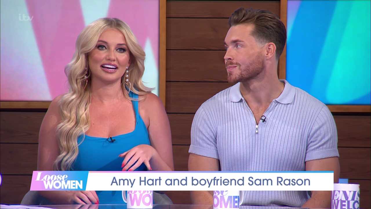 Love Island’s Amy Hart announces she is pregnant with her first baby after fertility struggles on Loose Women